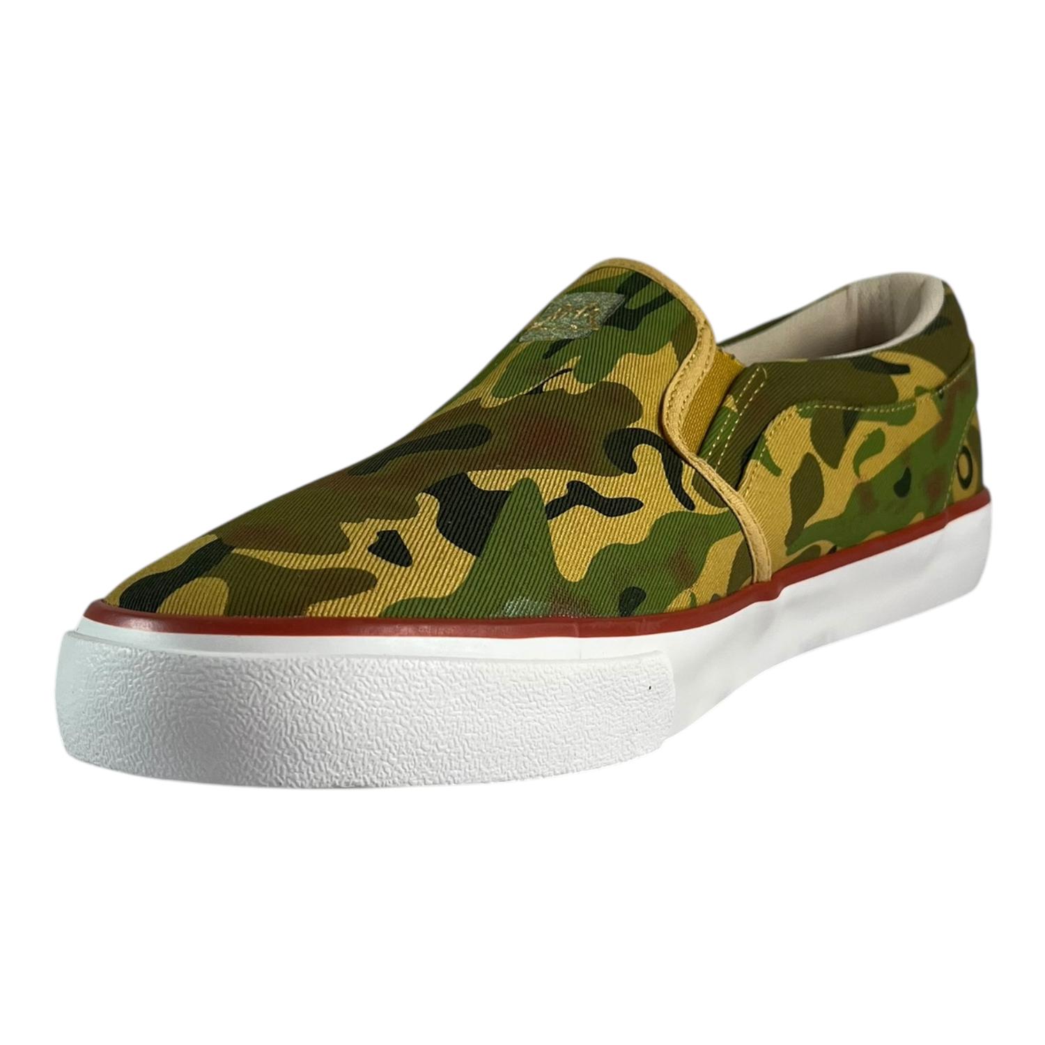 ZAPATILLA URBANA GANGSTA SLIP ON VERDE CAMO HOMBRE - 5
