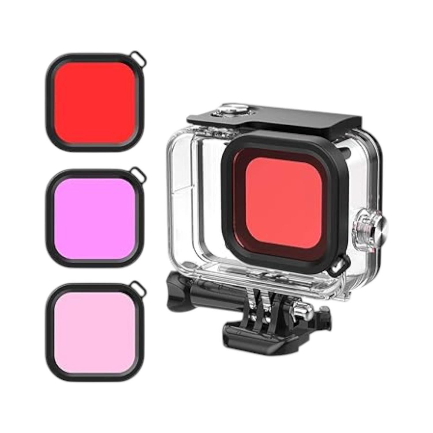CARCASA BUCEO IMPACTO MAS KIT FILTROS PARA GOPRO - 2