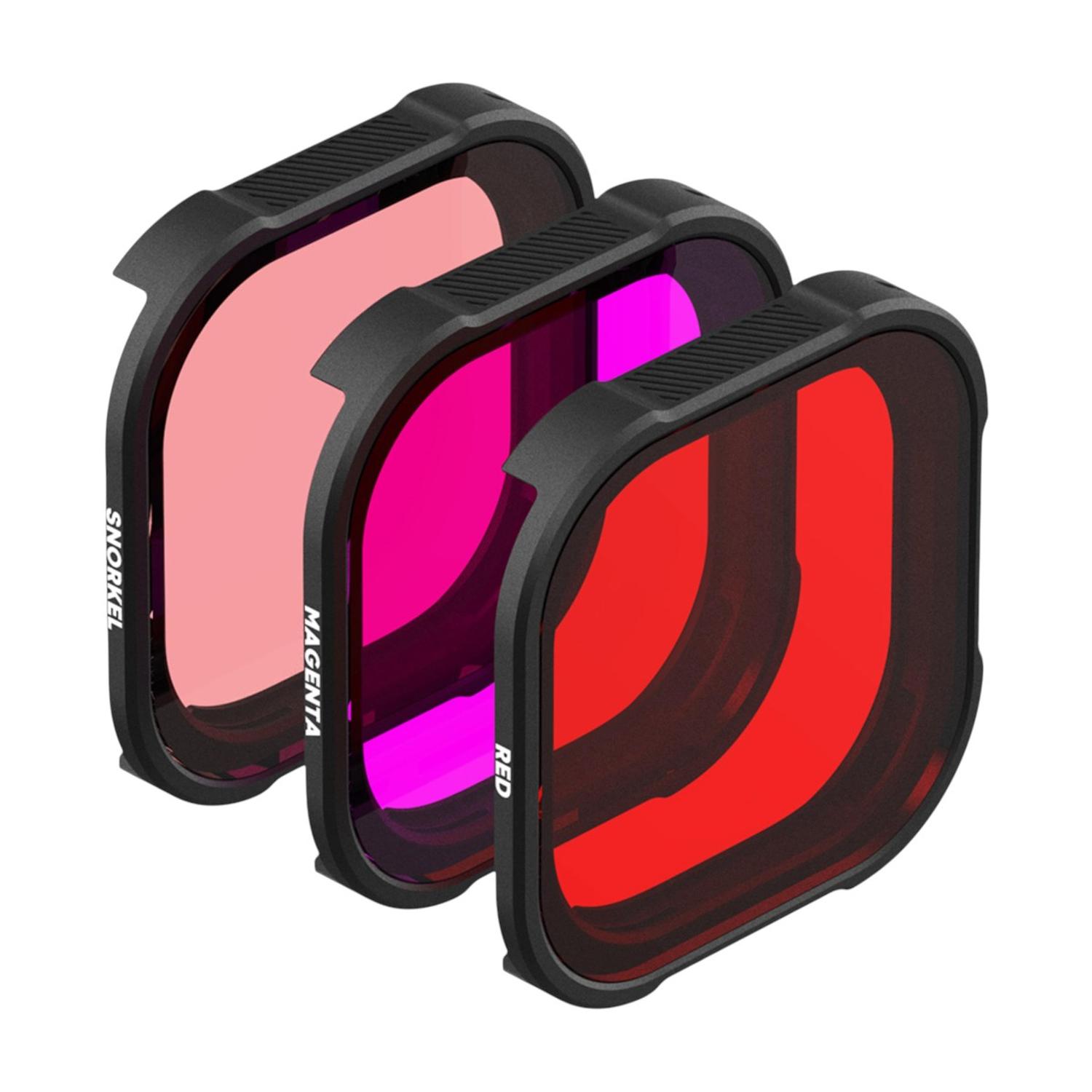 CARCASA BUCEO IMPACTO MAS KIT FILTROS PARA GOPRO - 3