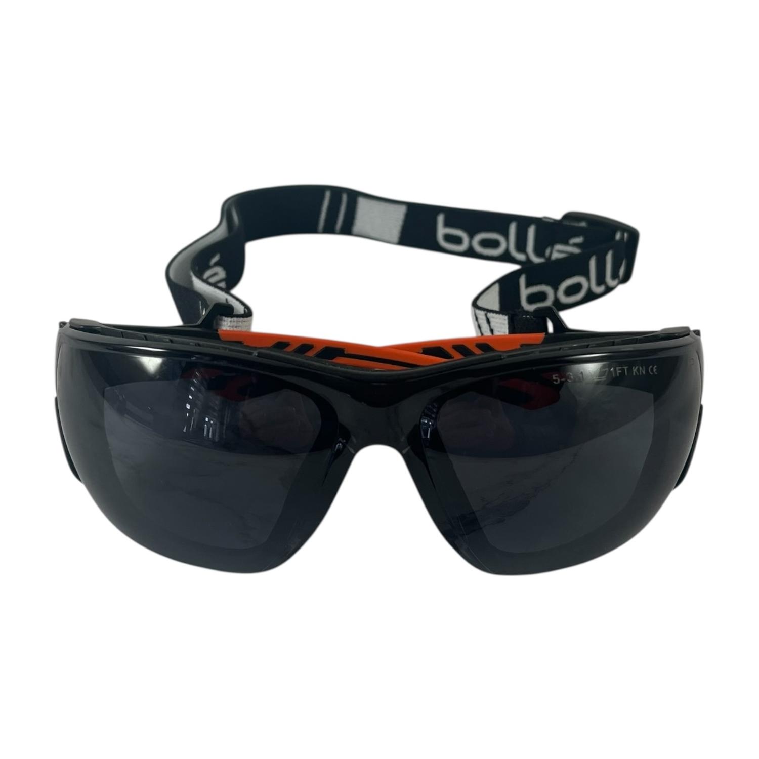 LENTES DE SEGURIDAD BOLLE NESS+ Y CORREA ENSAMBLADA - 1