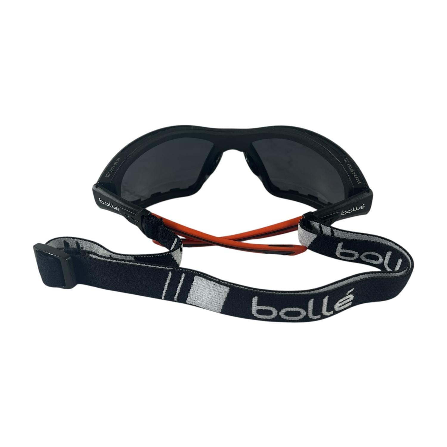 LENTES DE SEGURIDAD BOLLE NESS+ Y CORREA ENSAMBLADA - 3