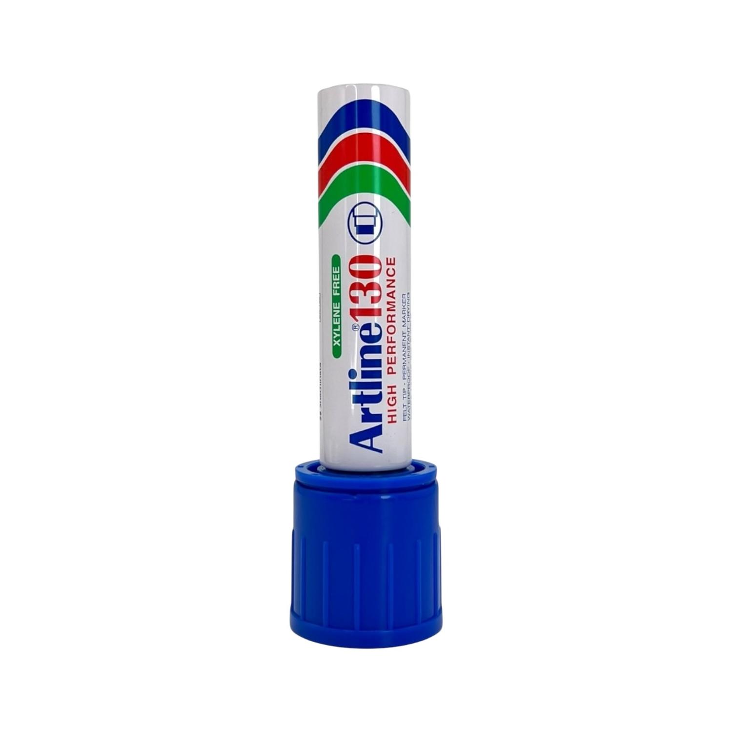 PLUMON PERMANENTE ARTLINE 130 PUNTA 30MM AZUL 6 UNI - 1
