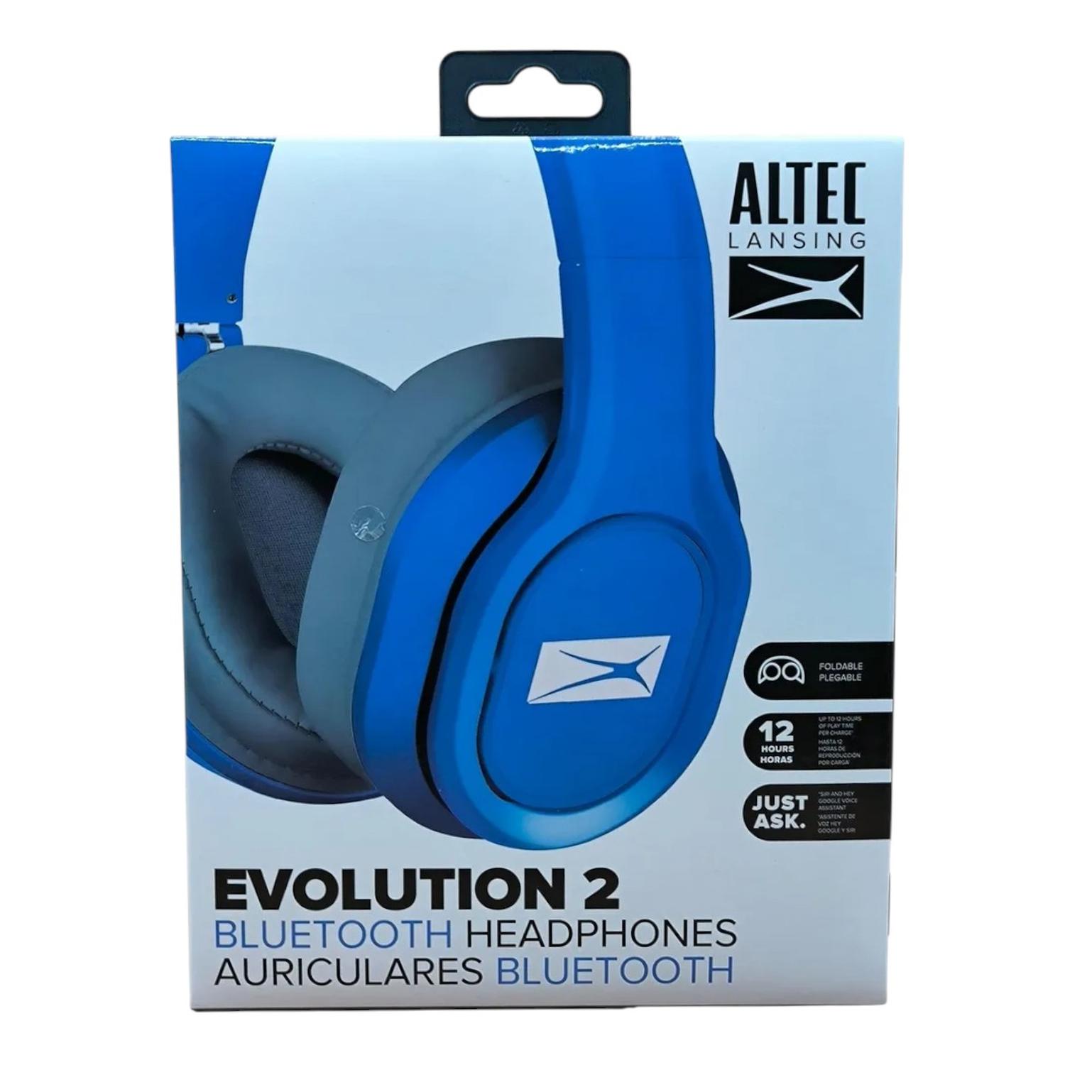 AUDIFONOS ALTEC BLUETOOTH EVOLUTION 2 AZUL MZX668 - 2