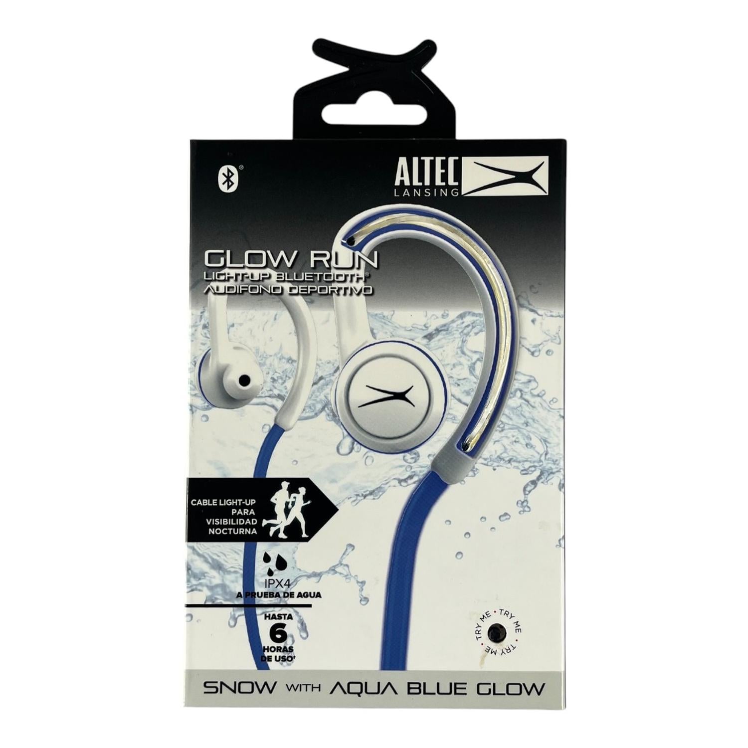 AUDIFONOS ALTEC BLUETOOTH PARA CORRER BLANCO FLUOR MZX890 - 3