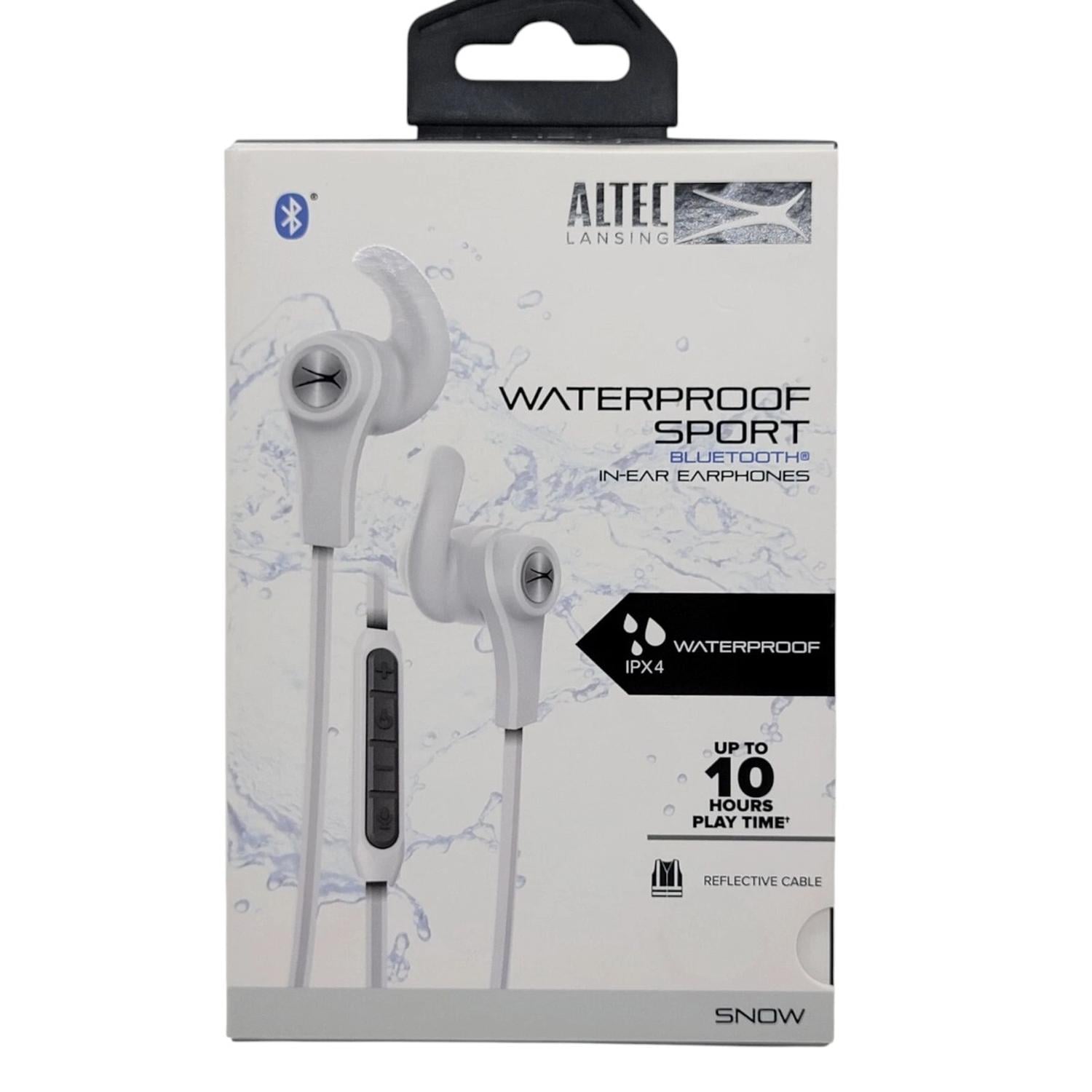 AUDIFONOS ALTEC BLUETOOTH WATERPROOF BLANCO MZX857 - 2