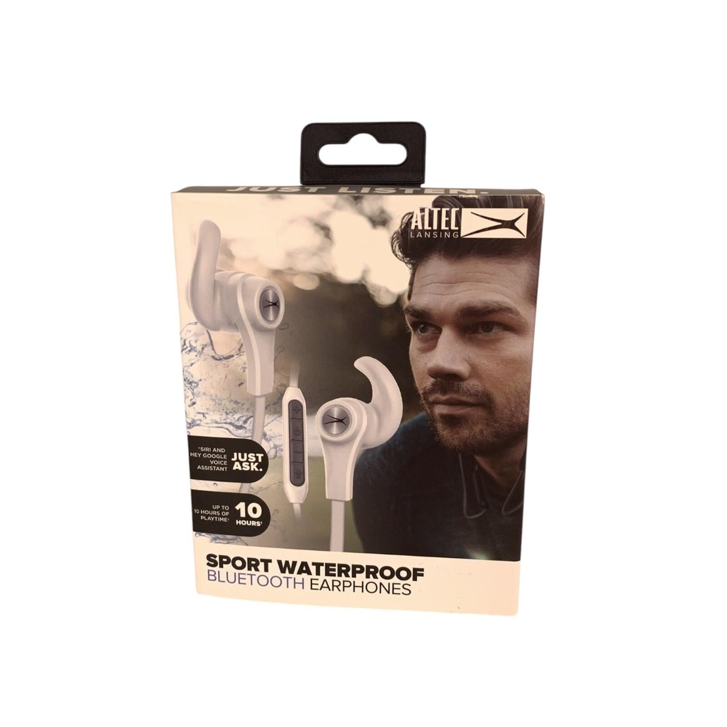 AUDIFONOS ALTEC BLUETOOTH WATERPROOF BLANCO MZX857 - 3