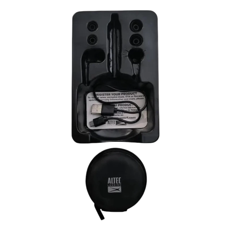 AUDIFONOS ALTEC BLUETOOTH NEGRO MZX120 - 2