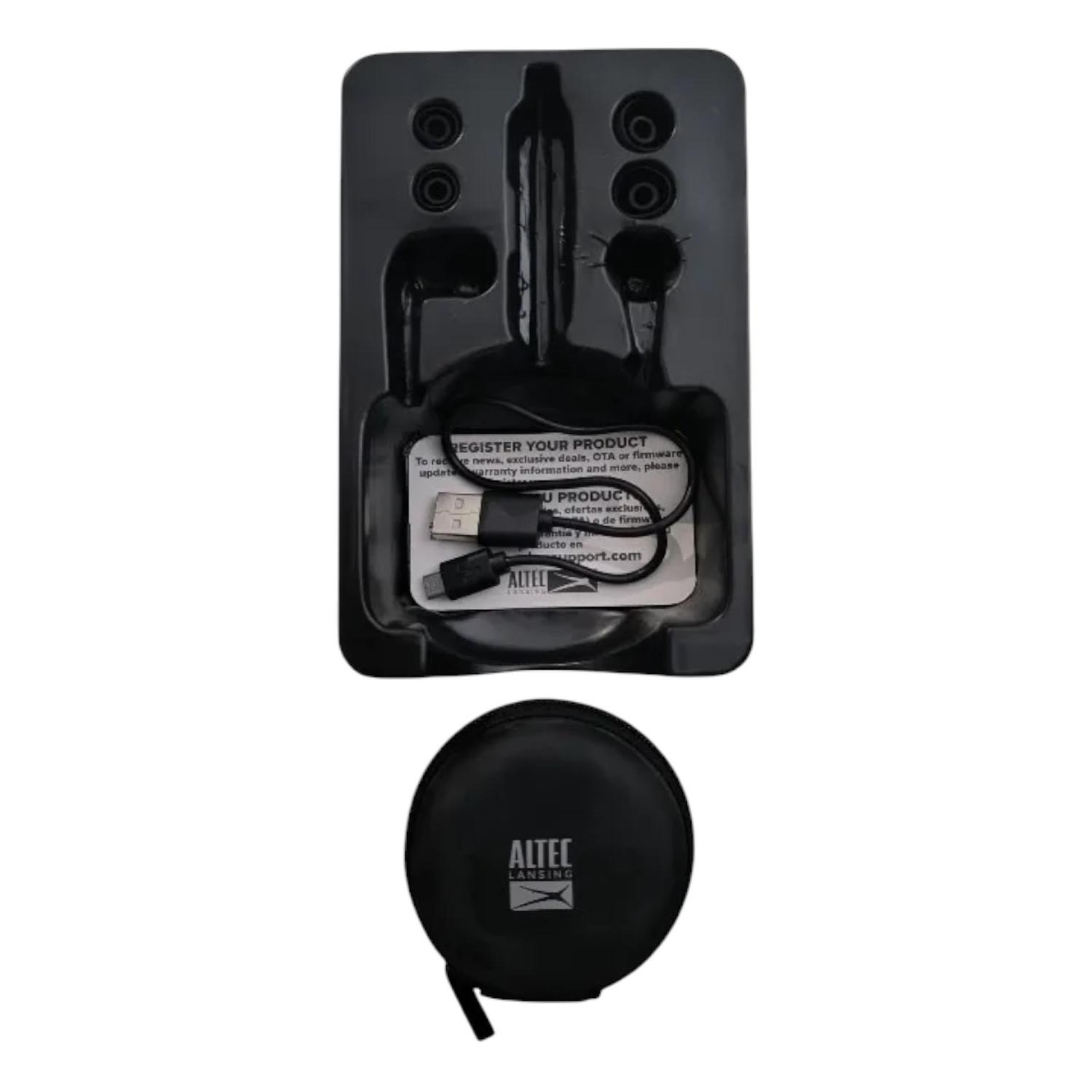 AUDIFONOS ALTEC BLUETOOTH NEGRO MZX120 - 2
