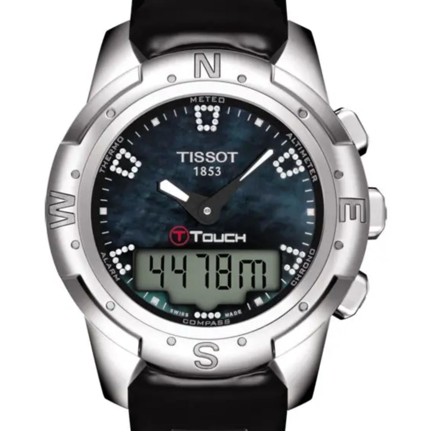RELOJ TISSOT UNISEX T-TOUCH II TITANIUM T047.220.46.126.00 - 1