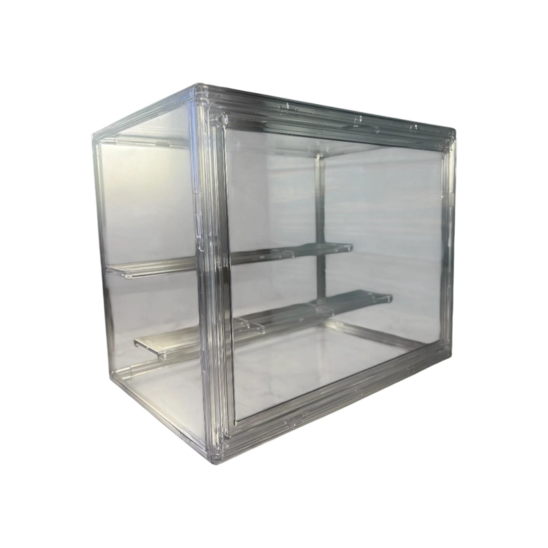PACK 5 CAJA ORGANIZADORA CON REPISA REMOVIBLE APILABLE - 3