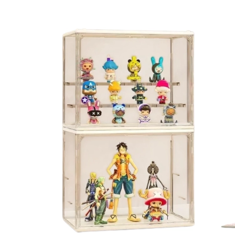 PACK 5 CAJA ORGANIZADORA CON REPISA REMOVIBLE APILABLE - 8