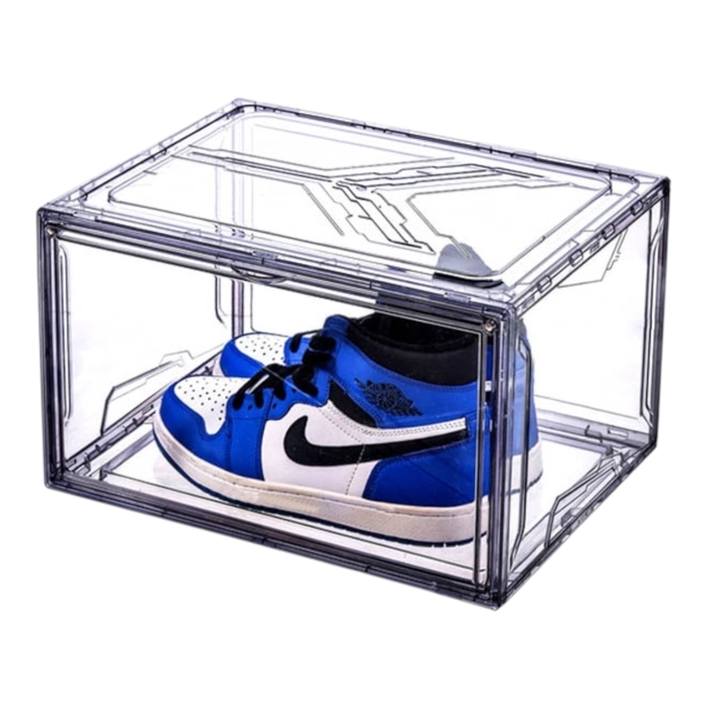 CAJA ORGANIZADORA ZAPATO APILABLE CIERRE LATERAL - 1