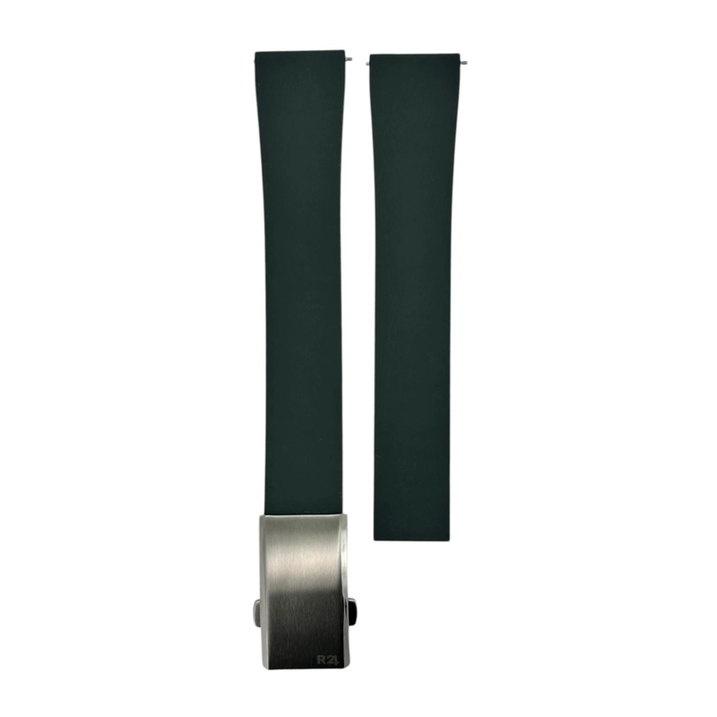 CORREA RELOJ CAUCHO FKM R24 CENTINELA DEPLOYMENT QUICK TAMAÑO 22 - 1