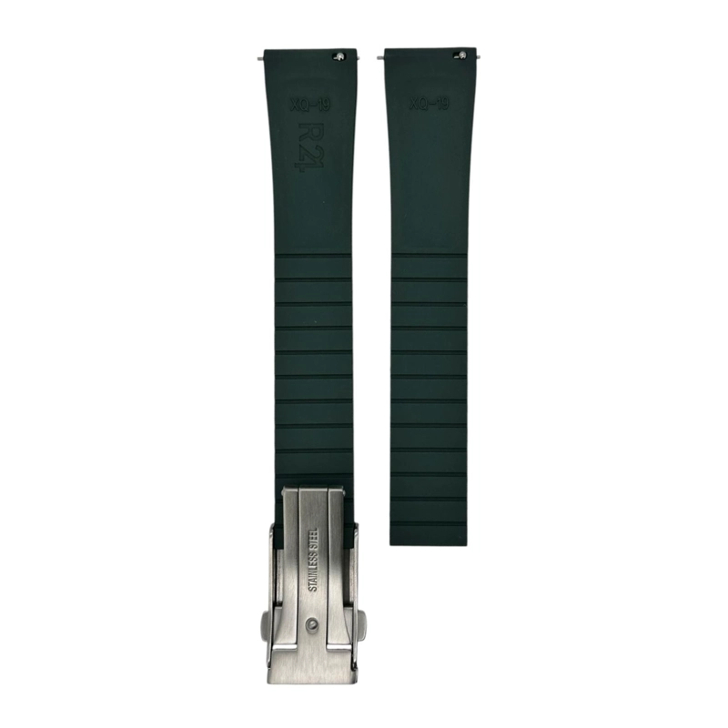 CORREA RELOJ CAUCHO FKM R24 CENTINELA DEPLOYMENT QUICK TAMAÑO 22 - 2