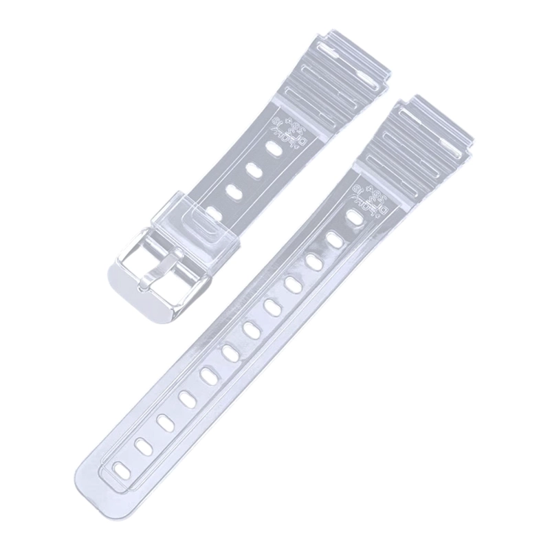 CORREA RELOJ CAUCHO R24 OLEAJE CASIO CLASICA TAMAÑO 18 - 1