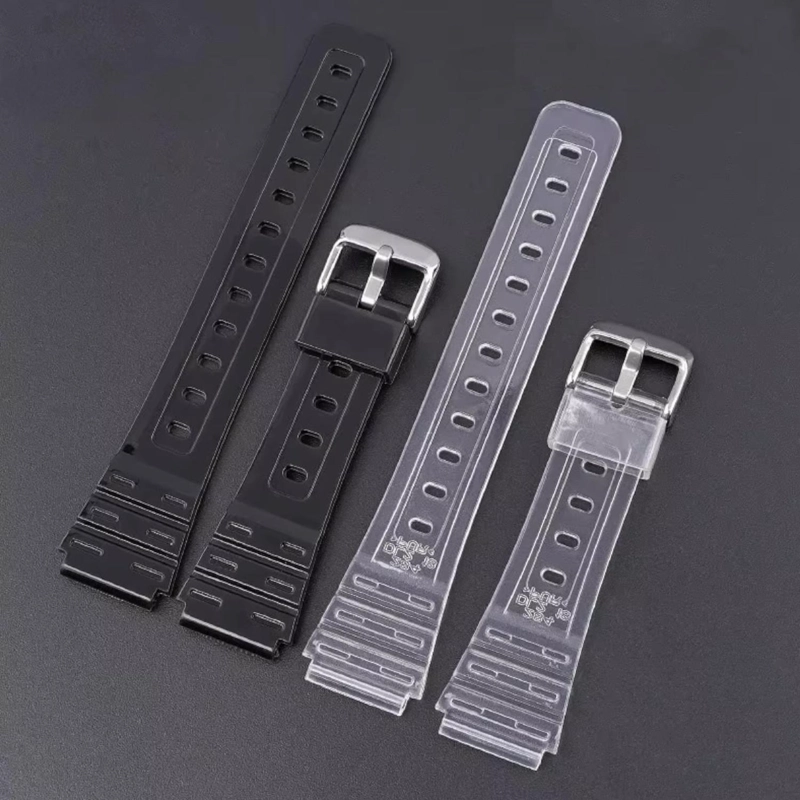 CORREA RELOJ CAUCHO R24 OLEAJE CASIO CLASICA TAMAÑO 18 - 2