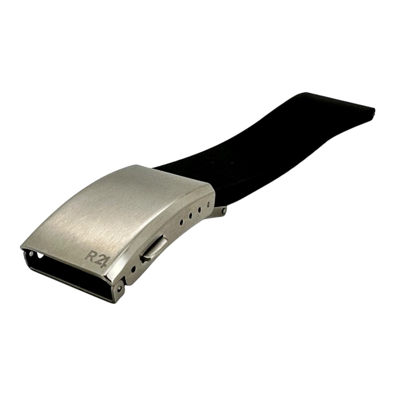 CORREA RELOJ CAUCHO FKM R24 CENTINELA DEPLOYMENT QUICK TAMAÑO 21 - 3
