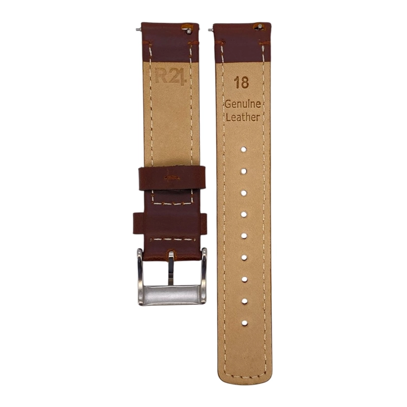 CORREA RELOJ CUERO R24 BRISTOL VINTAGE QUICK RELEASE TAMAÑO 22 - 2