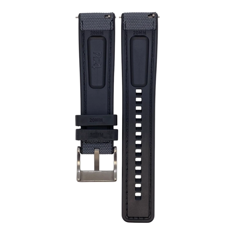 CORREA RELOJ RESINA R24 AURORA QUICK RELEASE TAMAÑO 22 - 2