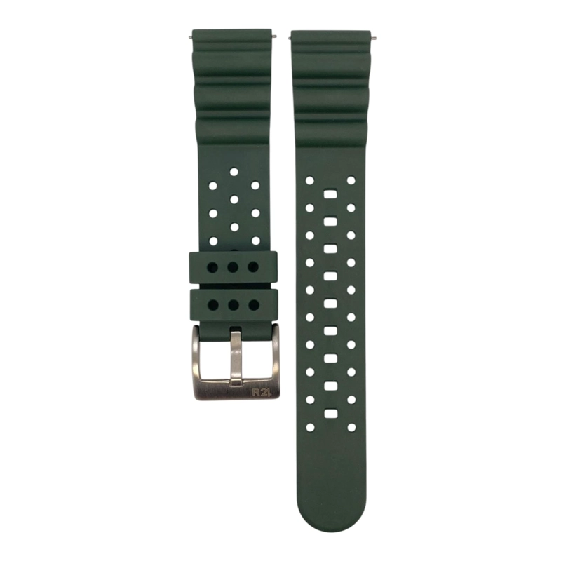 CORREA RELOJ CAUCHO FKM R24 ENDURANCE QUICK RELEASE TAMAÑO 24 - 1