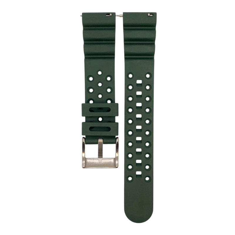 CORREA RELOJ CAUCHO FKM R24 ENDURANCE QUICK RELEASE TAMAÑO 24 - 2