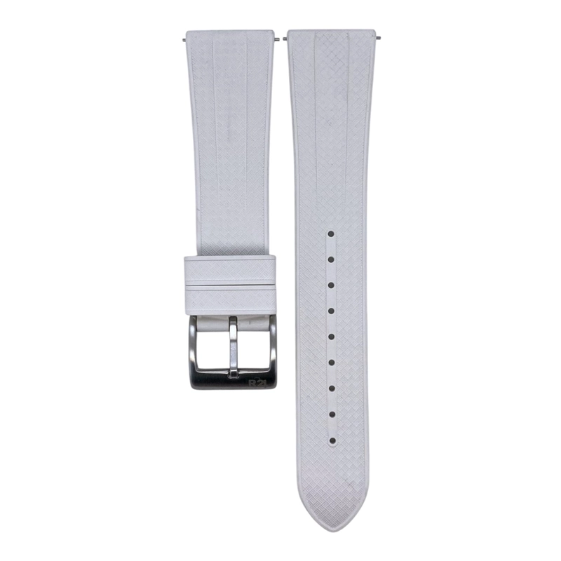 CORREA RELOJ CAUCHO FKM R24 FORTIS QUICK RELEASE TAMAÑO 24 - 1