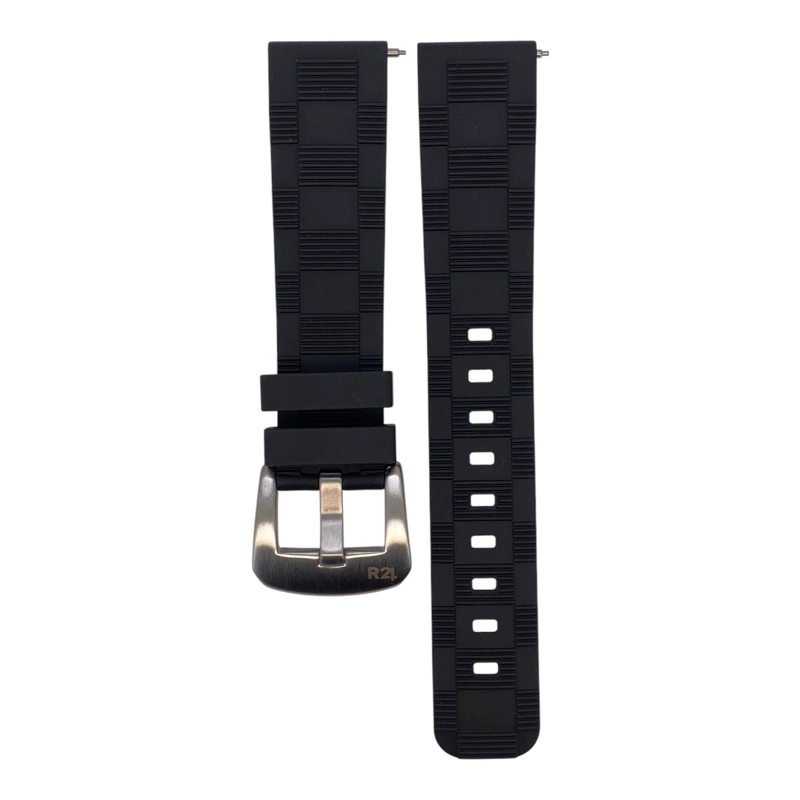 CORREA RELOJ CAUCHO FKM R24 BOREAL QUICK RELEASE TAMAÑO 24 - 1