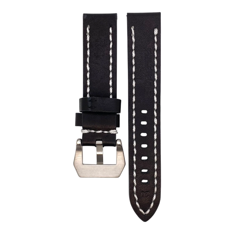 CORREA RELOJ CUERO R24 BOLOGNA PREMIUM TAMAÑO 20 - 2