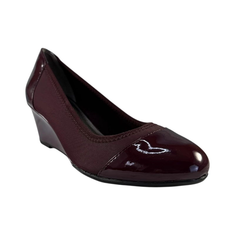 MOCASIN LIFE STRIDE JULIANA STRETCH ROJO MUJER - 2