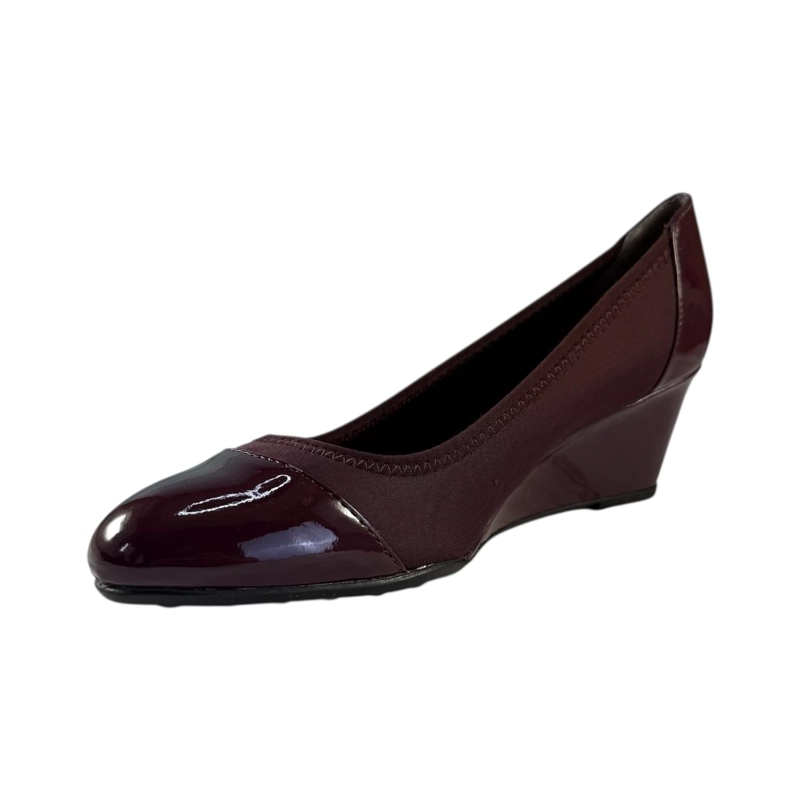 MOCASIN LIFE STRIDE JULIANA STRETCH ROJO MUJER - 4