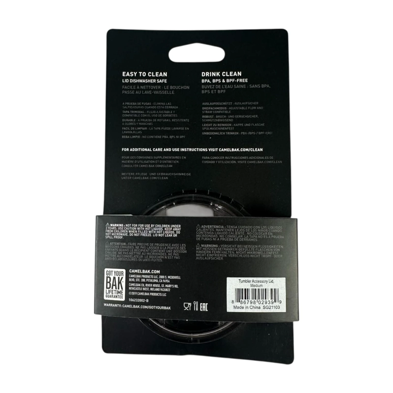 TAPA PARA VASO TERMICO MEDIUM CAMELBACK - 4