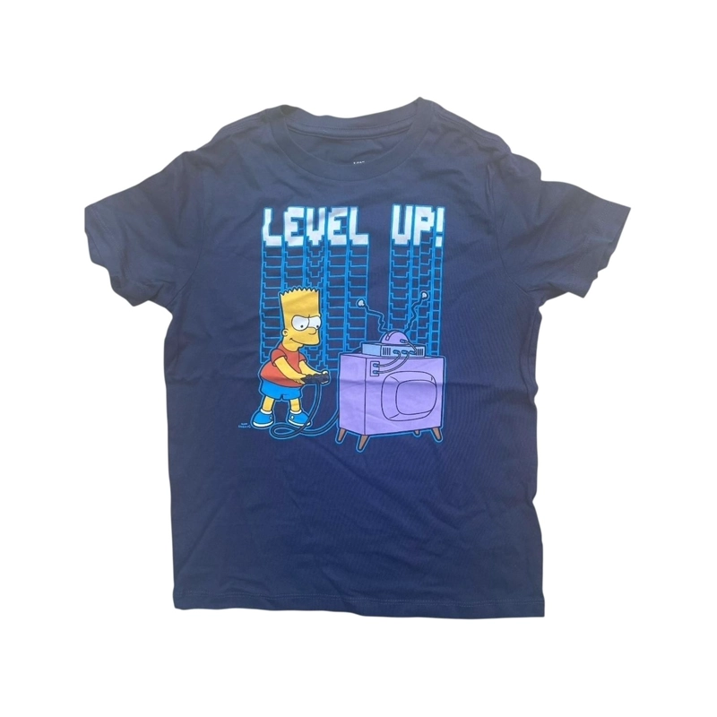 POLERA SIMPSON LEVEL UP NIÑO - 1