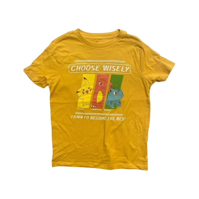 POLERA POKEMON CHOOSE WISELY NIÑO - 1