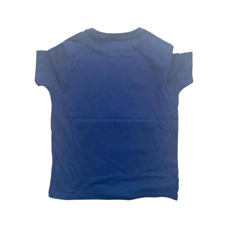 POLERA MINECRAFT CUADROS PERSONAJES AZUL NIÑO - 4