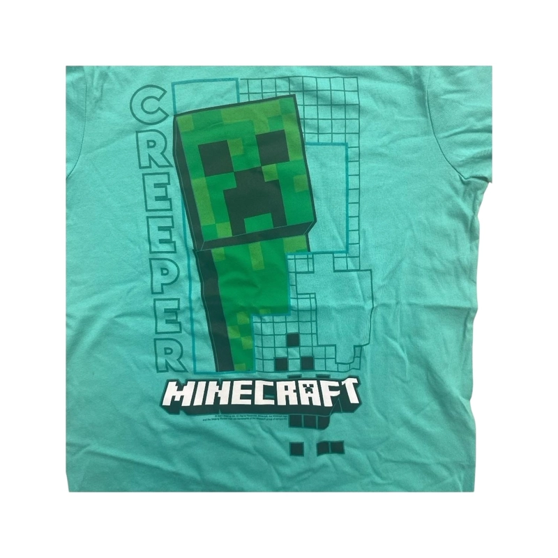 POLERA MINECRAFT CREEPER VERDE NIÑO - 2