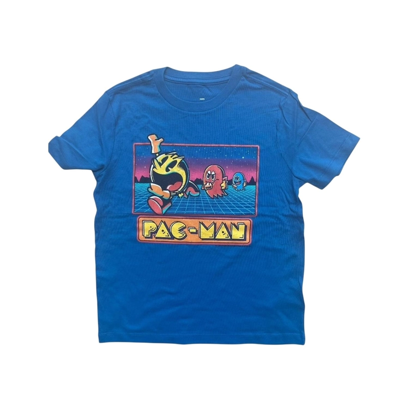 POLERA MARIO BROS RAINBOW ROAD AZUL NIÑO - 1