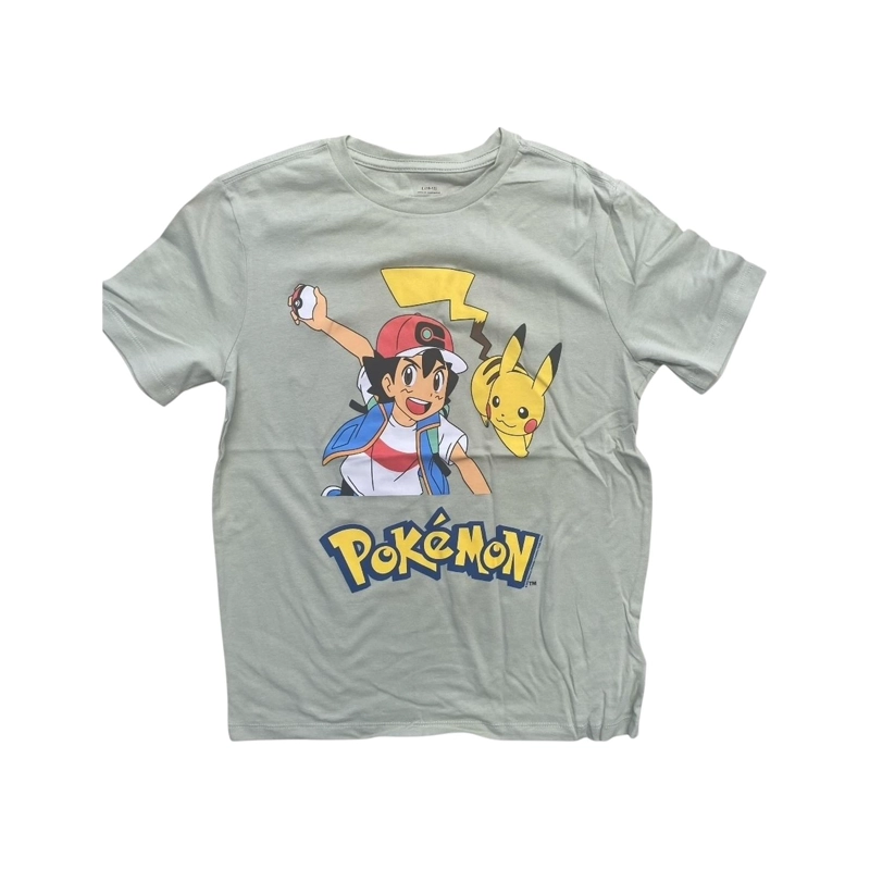POLERA POKEMON ASH Y PIKACHU NIÑO - 1