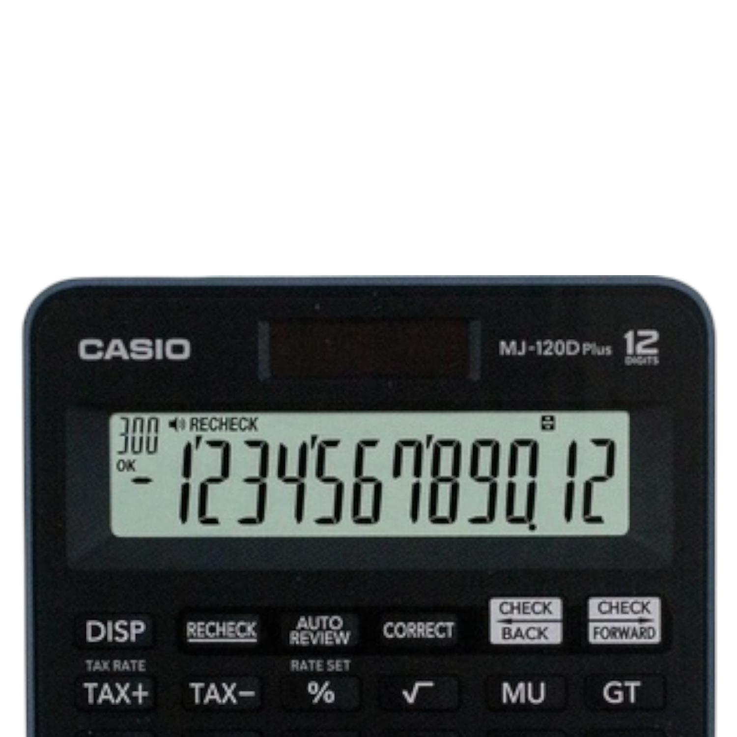 CALCULADORA CASIO MJ-120DPLUS-BKWDPW - 3