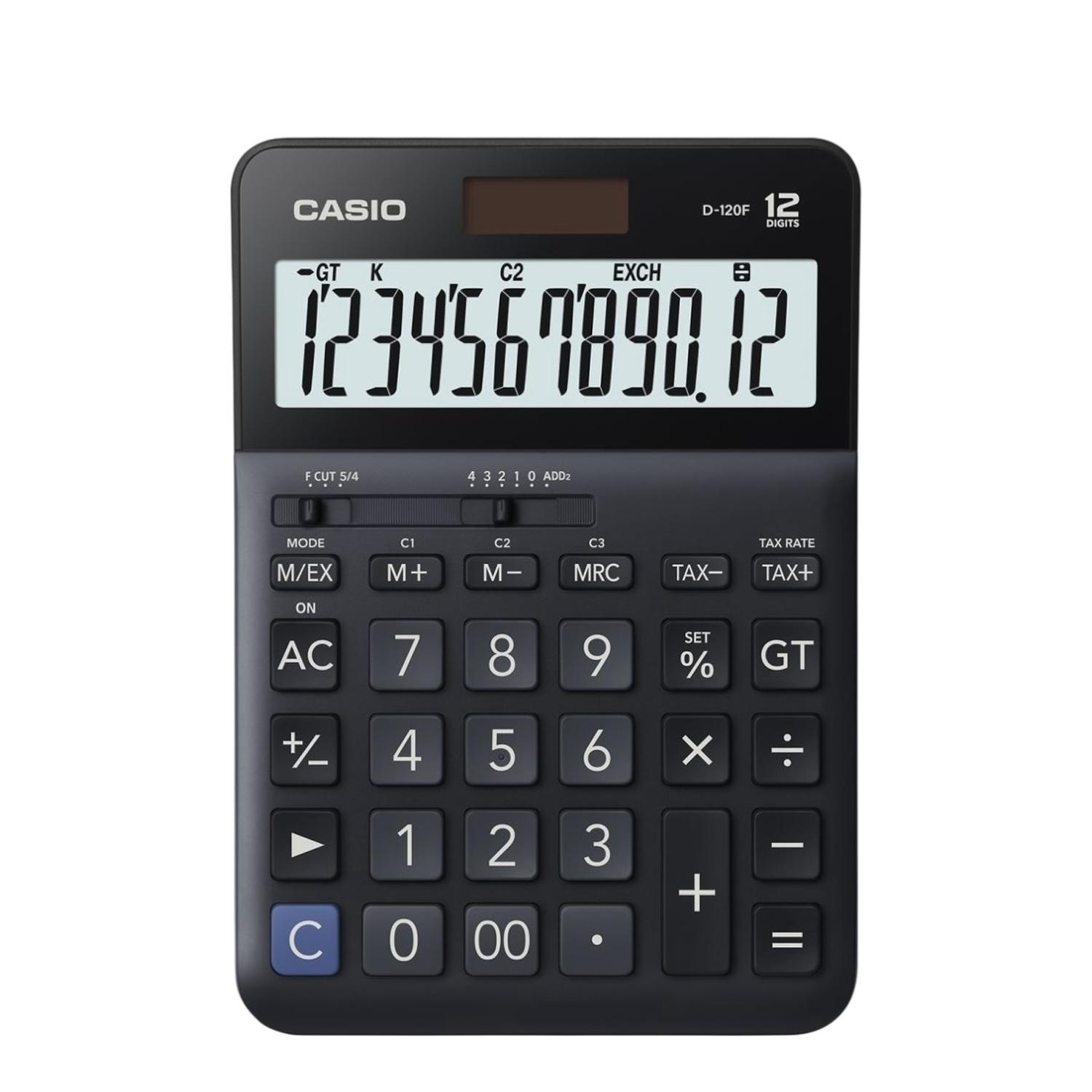 CALCULADORA CASIO D-120F-W - 1