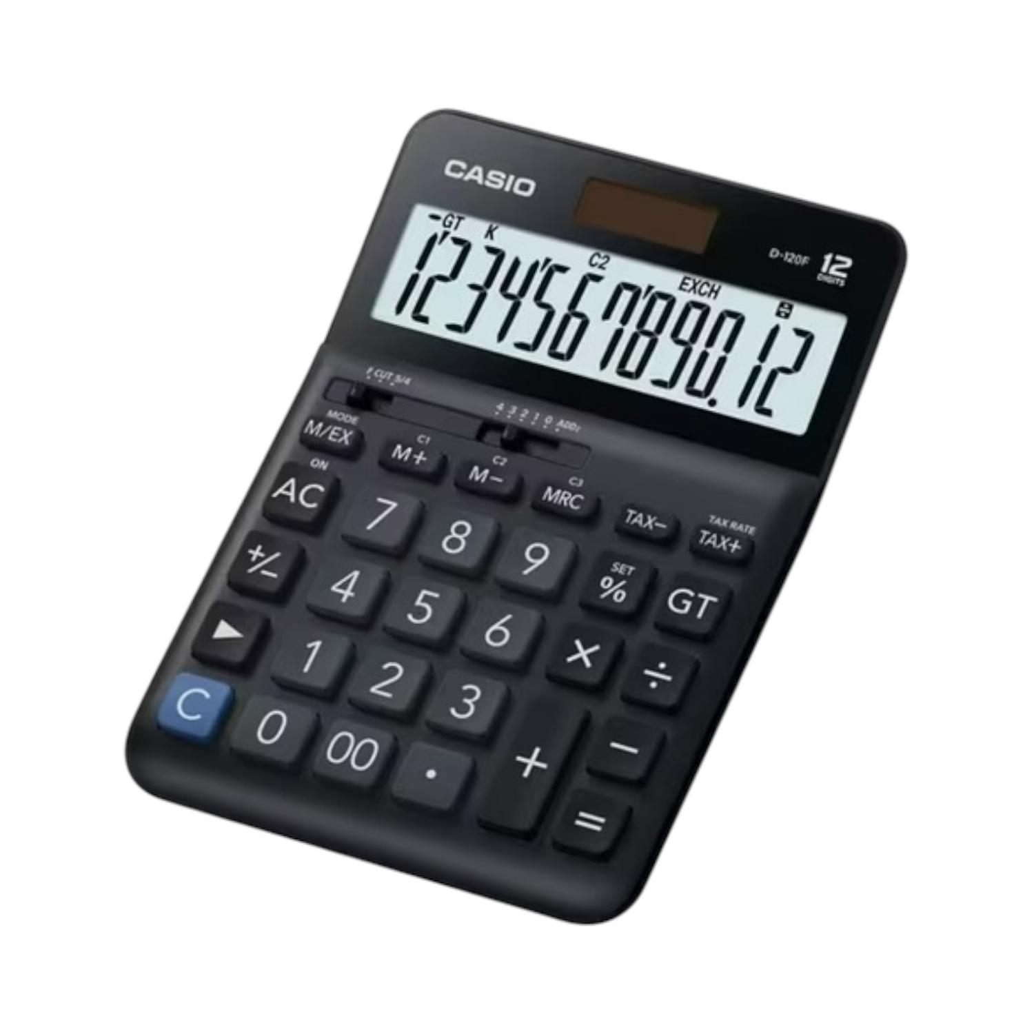 CALCULADORA CASIO D-120F-W - 2
