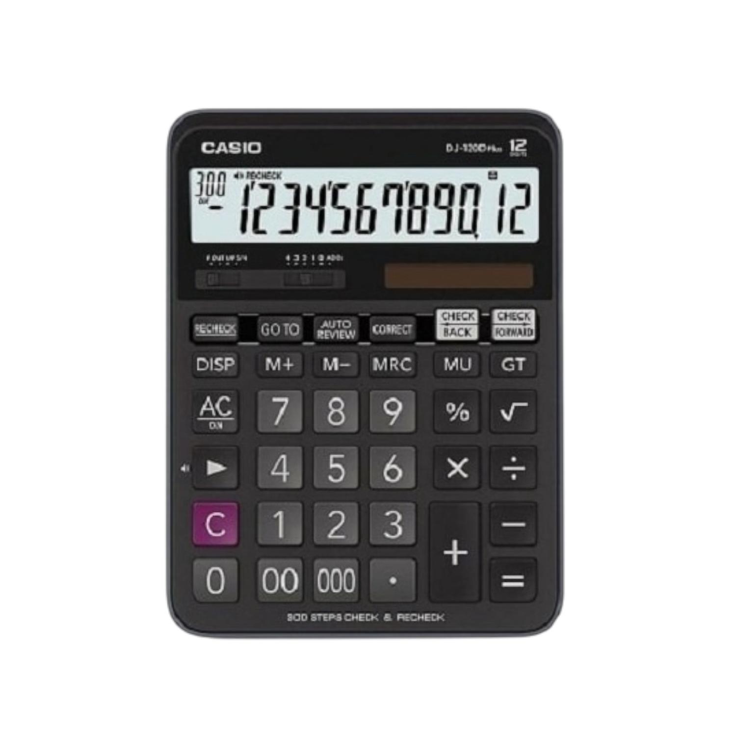 CALCULADORA CASIO DJ-120DPLUS-WA-DPW - 1