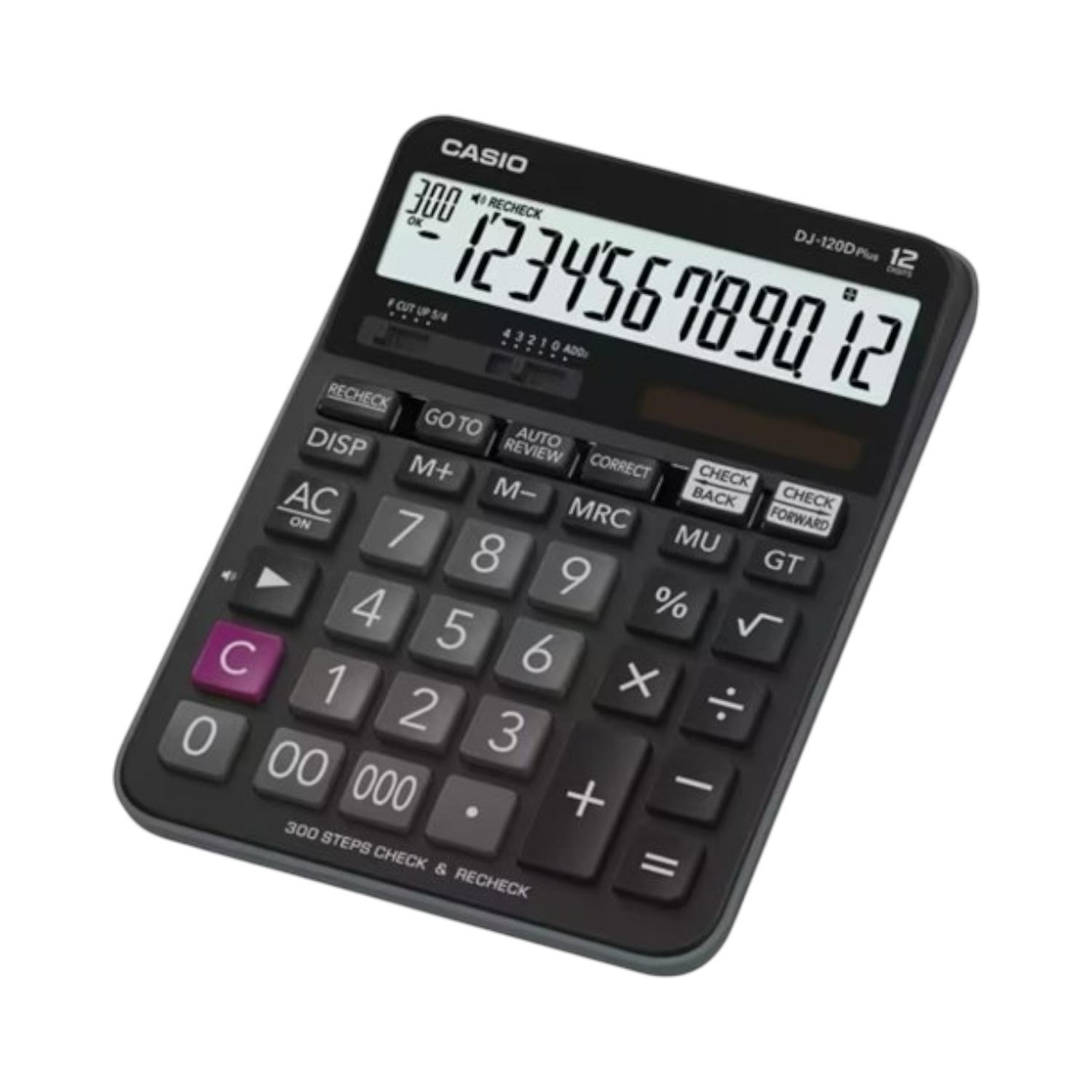 CALCULADORA CASIO DJ-120DPLUS-WA-DPW - 2