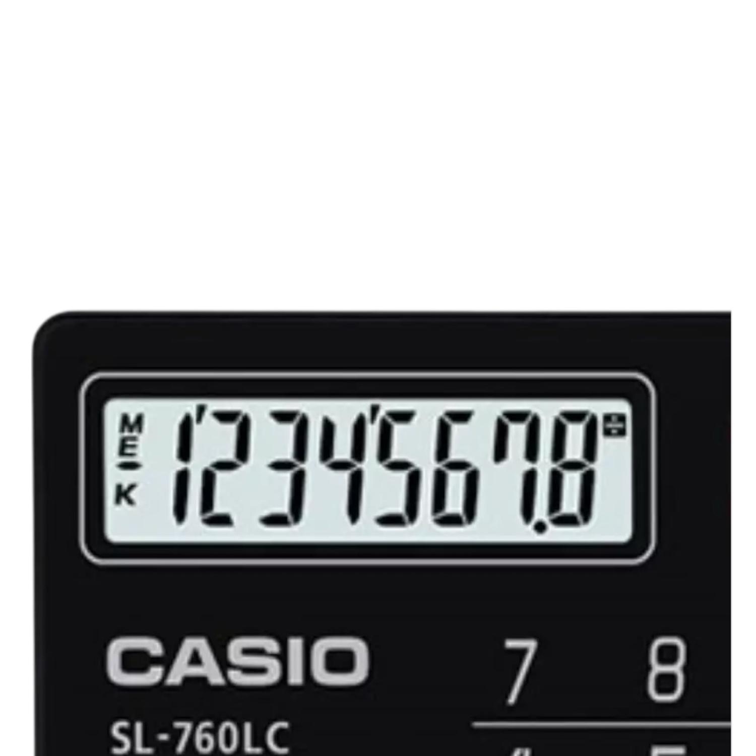 CALCULADORA CASIO SL-760LC-BK-W-DH - 3