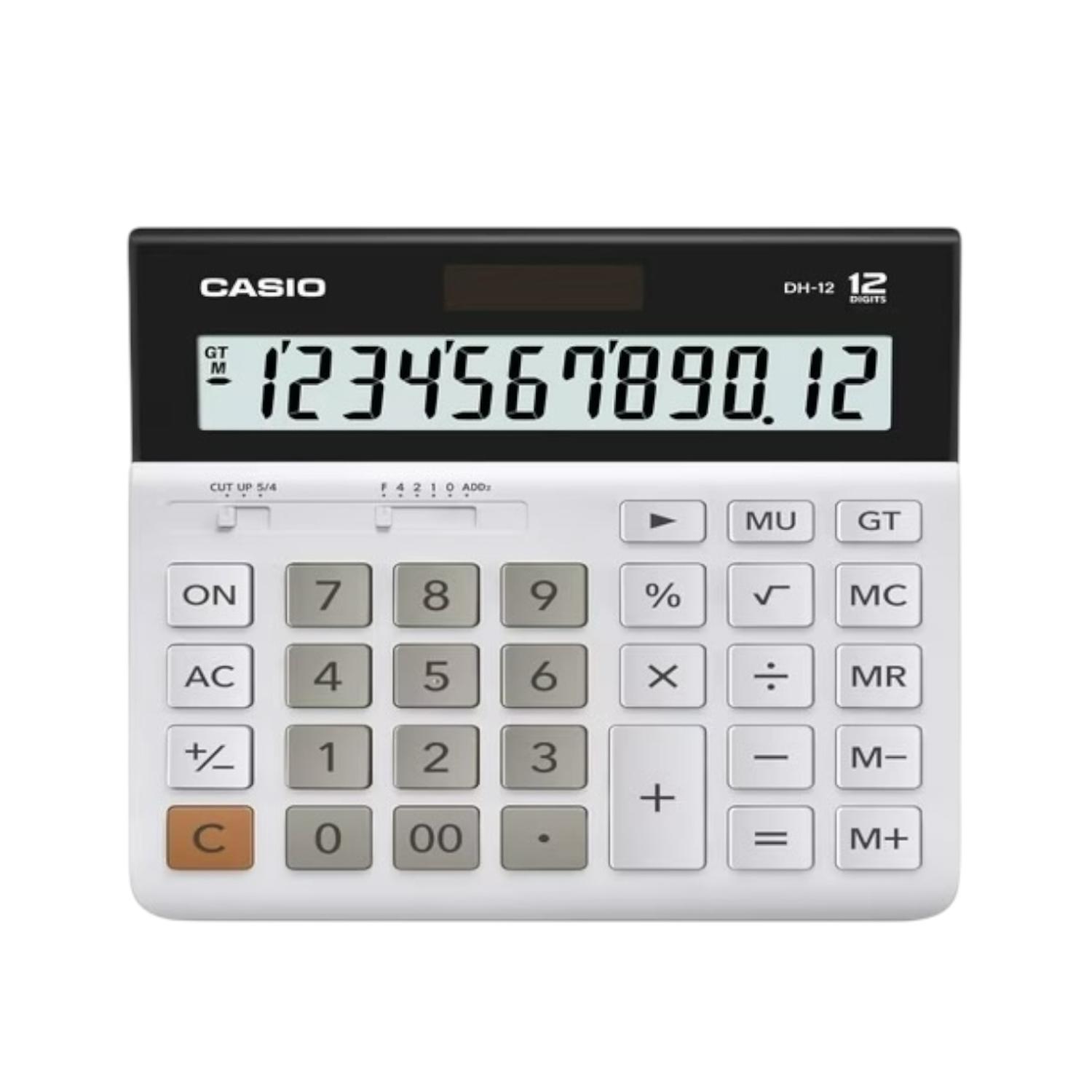 CALCULADORA CASIO DH-12-WE-W-DH - 1