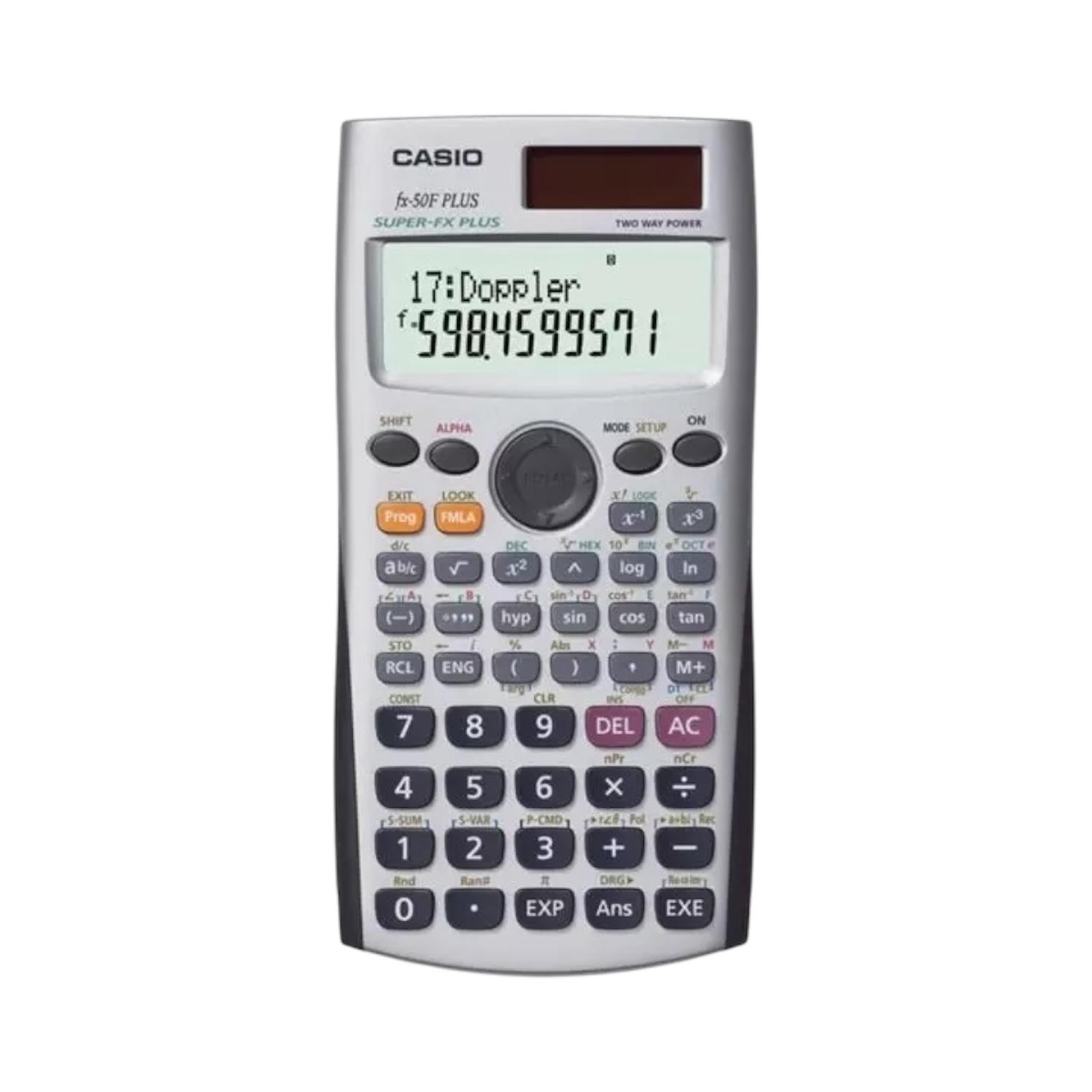 CALCULADORA CASIO FX-50FPLUS - 1