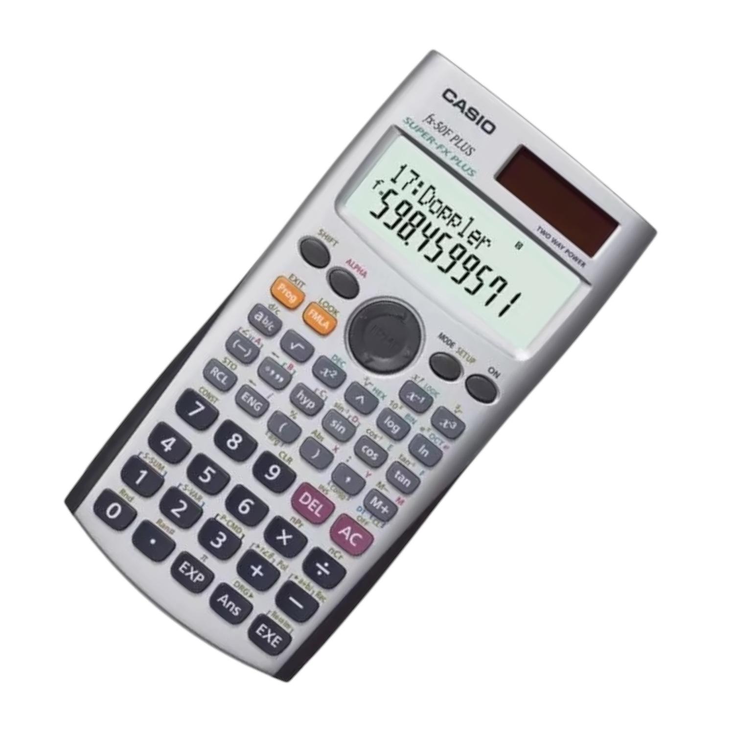 CALCULADORA CASIO FX-50FPLUS - 2