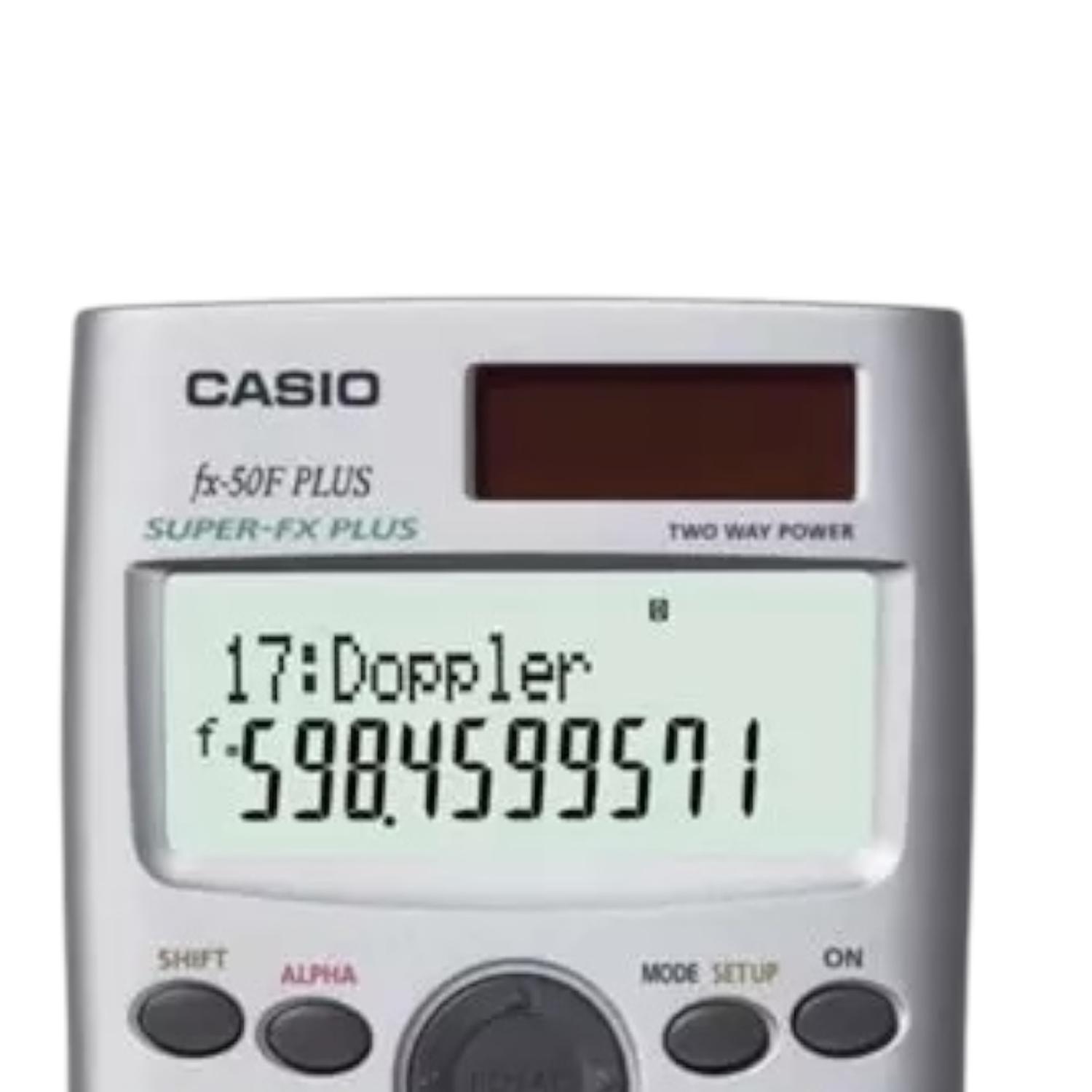 CALCULADORA CASIO FX-50FPLUS - 3