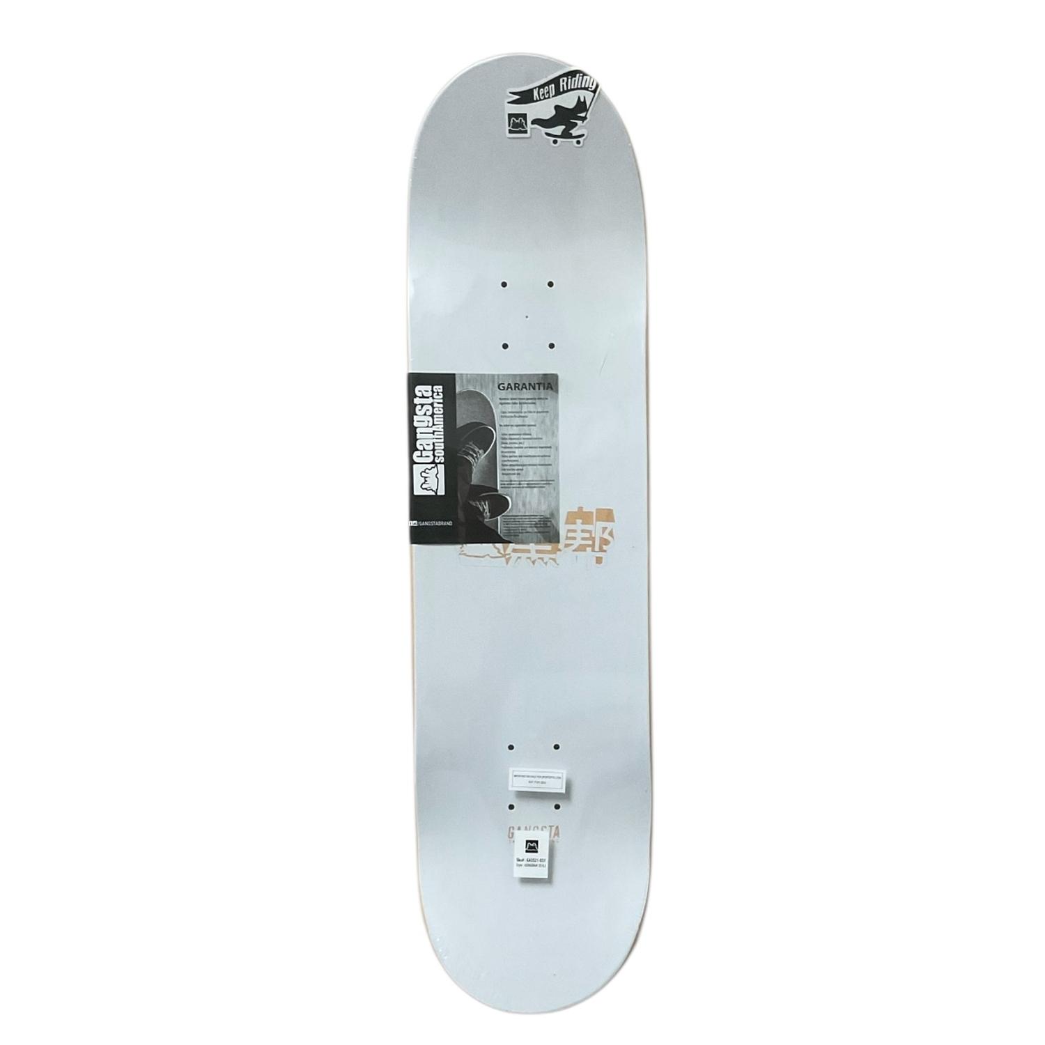 TABLA DE SKATE PATINETA GANGSTA ICONGRAM 3D 8.3 - 2