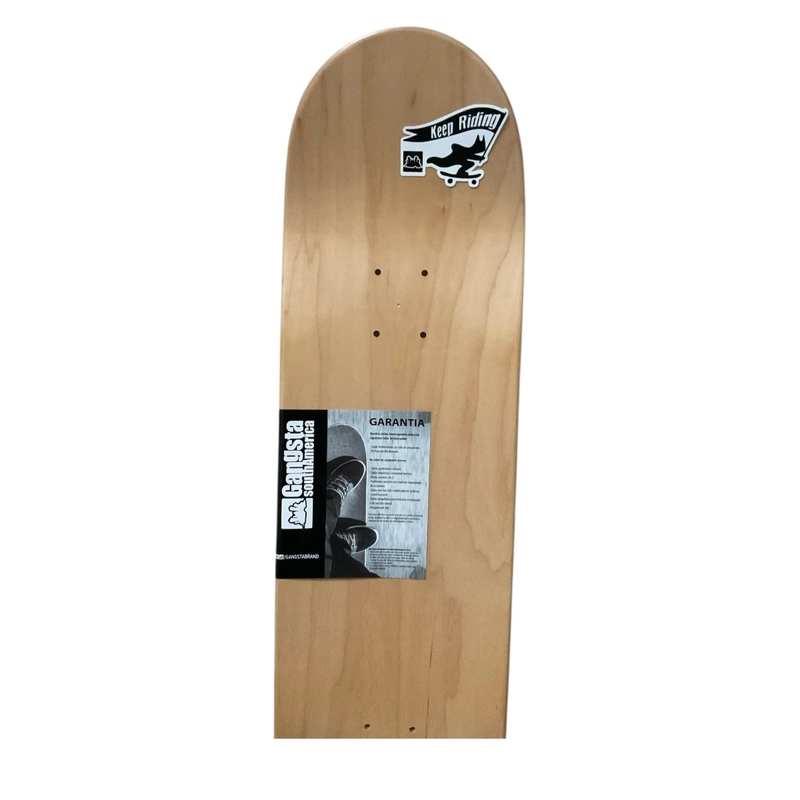TABLA SKATE PATINETA GANGSTA LOGO 8.25 - 3