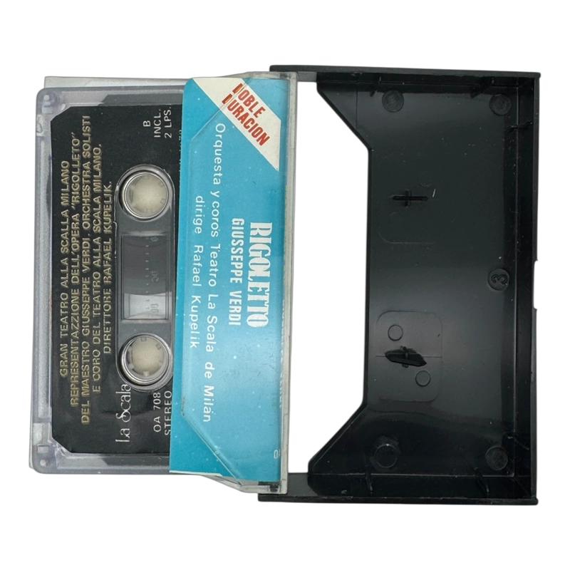 CASSETTE OPERA RIGOLETTO GIUSEPPE VERDI NUEVO - 2